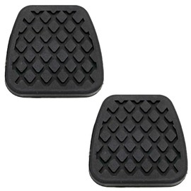 2 PCS Brake And Clutch Pedal Pads Rubber Covers for Honda Civic Accord CR-V Jazz Acura FR-V Legend Prelude 46545SA5000, Car Brake Pedal Pads, Rubber Brake Pedal Pad(Manual Vehicles)