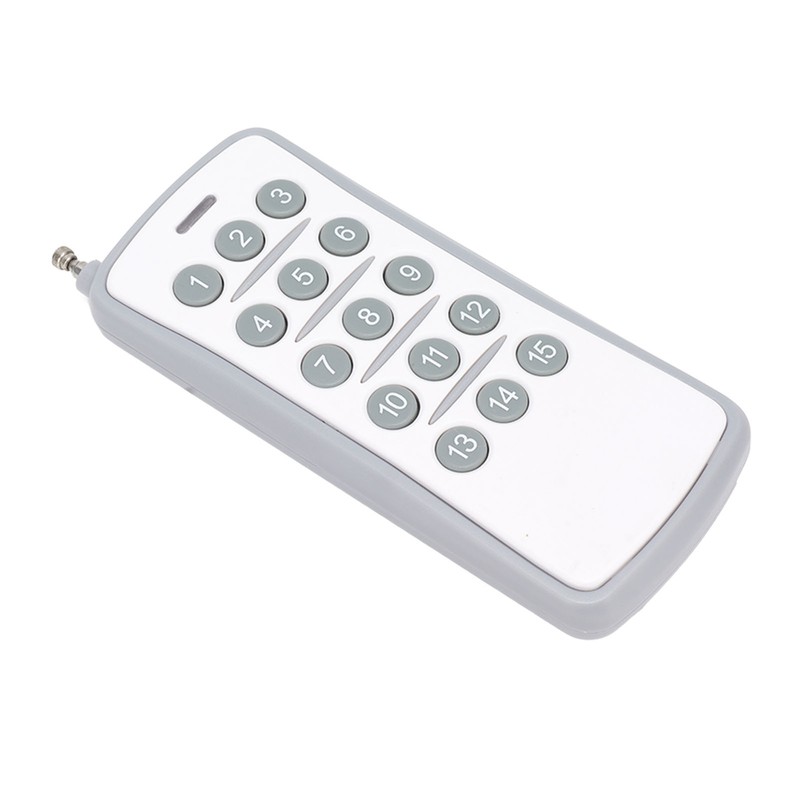 433MHz Universal Remote Control Wireless ABS 15 Keys Remote Control