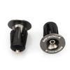 FOMTOR Bar End Plugs 2 Pack Aluminum Handlebar End Plugs