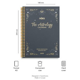 Burde Astrology Diary 2025 | Daily & Weekly planning |Yearly overview | Space for notes | Learn about astrology | Personal Development