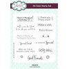 Creative Expressions A5 Clear Stamp Set - Fairy Sentiments*