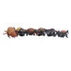 6pcs Animal Pull Back Vehicle Cars Educational Stimulate Imagination Safe