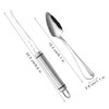 Klyuqoz Grapefruit Knife - Curved Serrated Stainless Steel, Pack of
