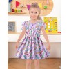 RAISEVERN First Day of School Dresses for Little Girls Size