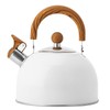 Whistle Kettle Stovetop Stainless Steel Foldable Handle Kitchen Supplies 2.5L