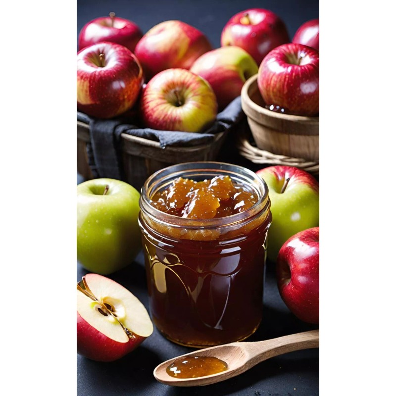 HOMEMADE FRESH MADE 1.8 kg 4 lbs. APPLE JAM APPLE