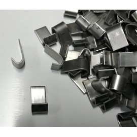 J Clips Stainless Steel 1 Pound J-clips RNL RabbitNippLes