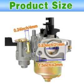 CDDCWZ XR950 208cc Carburetor for Briggs & Stratton 208cc 950 CR950 XR950 Carb Professional 130G32 6HP High Pressure Washer Tiller