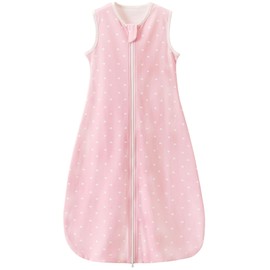 Nivolltha Baby Sleeping Bag 1 TOG, 100% Cotton Soft Spring & Autumn Baby Wearable Blanket, 1 TOG Sleeping Bag 0-6 Months for Newborn Infant Toddler, Foliage