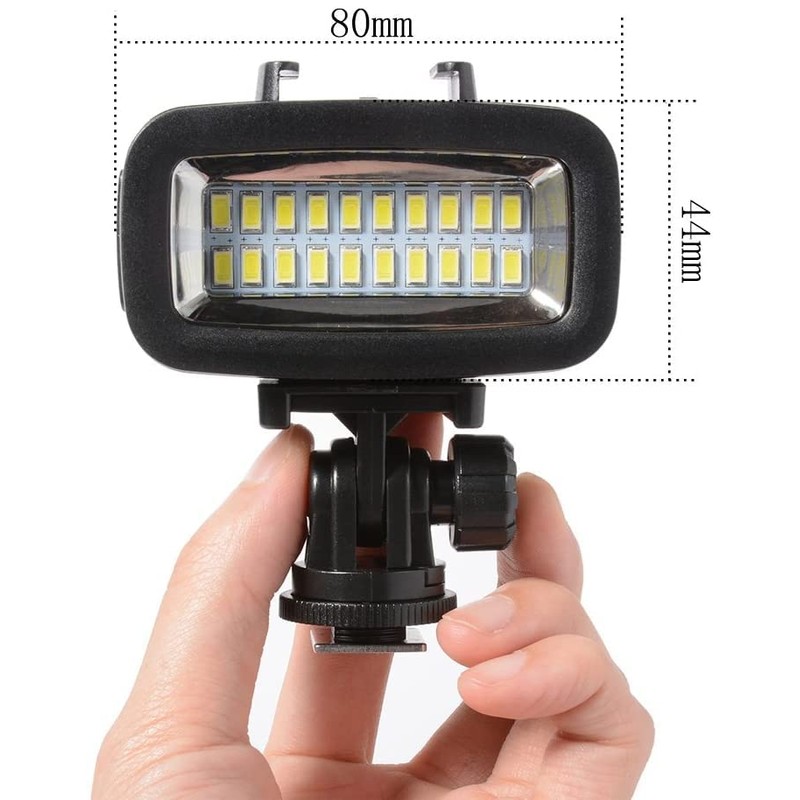 Waterproof LED Colour Light for GoPro / Insta360 / Osmo