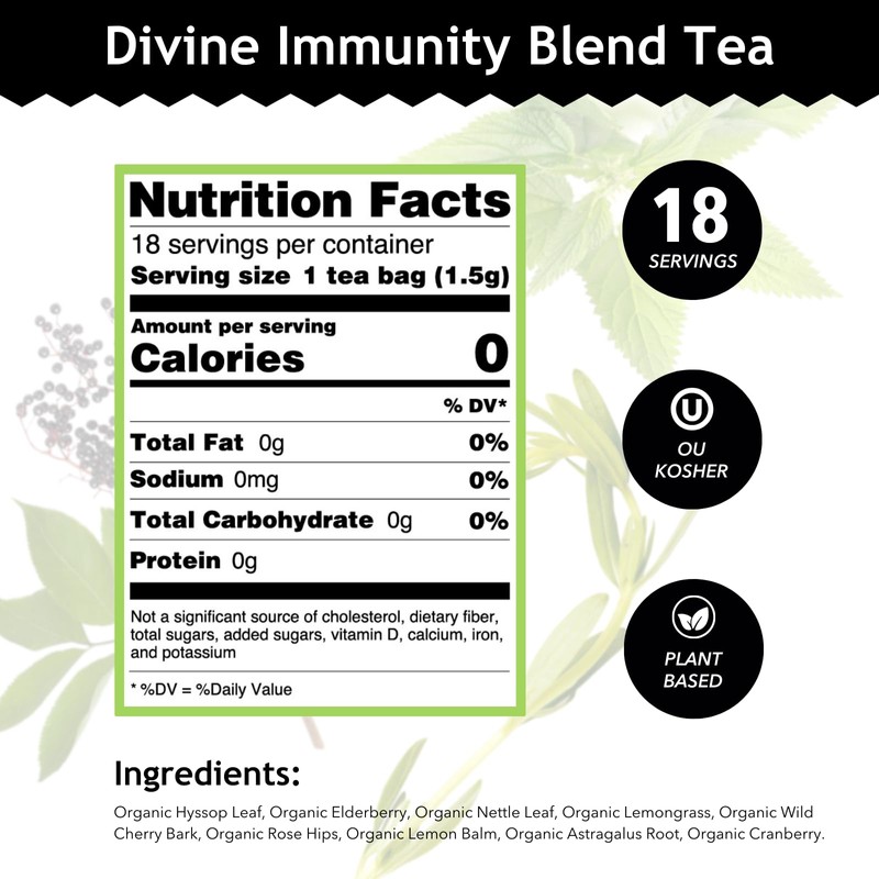 Buddha Teas Buddha Teas - Organic Divine Immunity Blend -