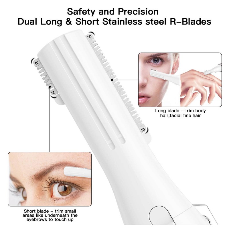 Electric Eyebrow Trimmer Automatic Portable Eyebrow Hair Removal Device for