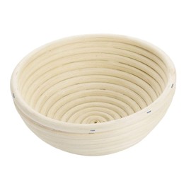 Westmark Gärkörbchen, Für 1000 - 1500g Brotteig, Rund, Durchmesser: 20,5 cm, Peddigrohr, Hellbeige, 32072270
