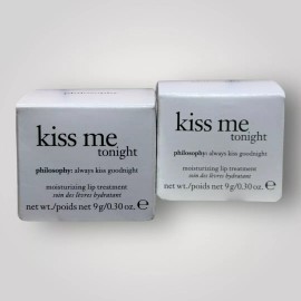 Philosophy (2) Philosophy Kiss Me Tonight Moisturizing Lip Treatment Balm- 0.30 oz/ 9g