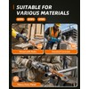5 Pack Carbide Reciprocating Saw Blade Set, Premium Metal Blades