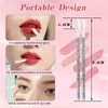 Vlasy Lip Brush, Lip Wands,Makeup Applicators 150PCs Lip Gloss Concealer