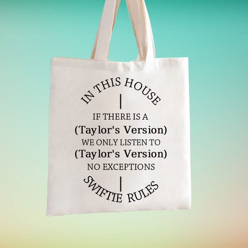 Swiftie Merchandise Swiftie Housewarming Gift Swiftie Rules tote bag Tea