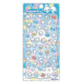 Kamio Japan Sticker Petite Drop Sticker Puku Puku Awa Chan 226218