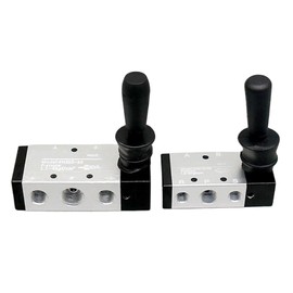 DAHSLNWKN 1PCS Hand Valve 4H210-08 3H210-08 Manual Valve reversing Valve Mechanical Valve Cylinder air Valve Switch Valve Pneumatic Control(4H330-10)