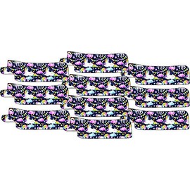 Nasogastric or Oxygen Tube precut Adhesive Tape Rainbow Unicorns Theme x 10 Pack. (Left & Right Side Mix)