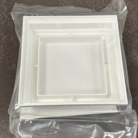 Barrette Outdoor Living New England 4" White Trim Ring, Post Base 73018130