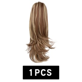 Traziewell Girl Hair Accessories 20 inch Ponytail Hair Extension Claw Jaw on Long Short Cute Pony Tails Clip in Hair Extensions Hairpieces Synthetic for Women 3413