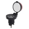 Bike Handlebar Plug Light with Rearview Mirror Bicycle Accessories Cycling