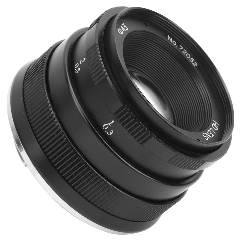 NEWYI 35mm F1.7 Large Aperture Portrait Fixed Focus Manual Lens