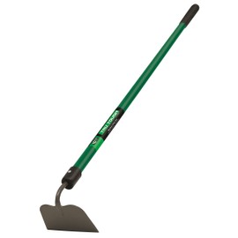 Truper 32405 Tru Tough Forged Garden Hoe, 6-Inch Head, Fiberglass Handle, 10-Inch Grip