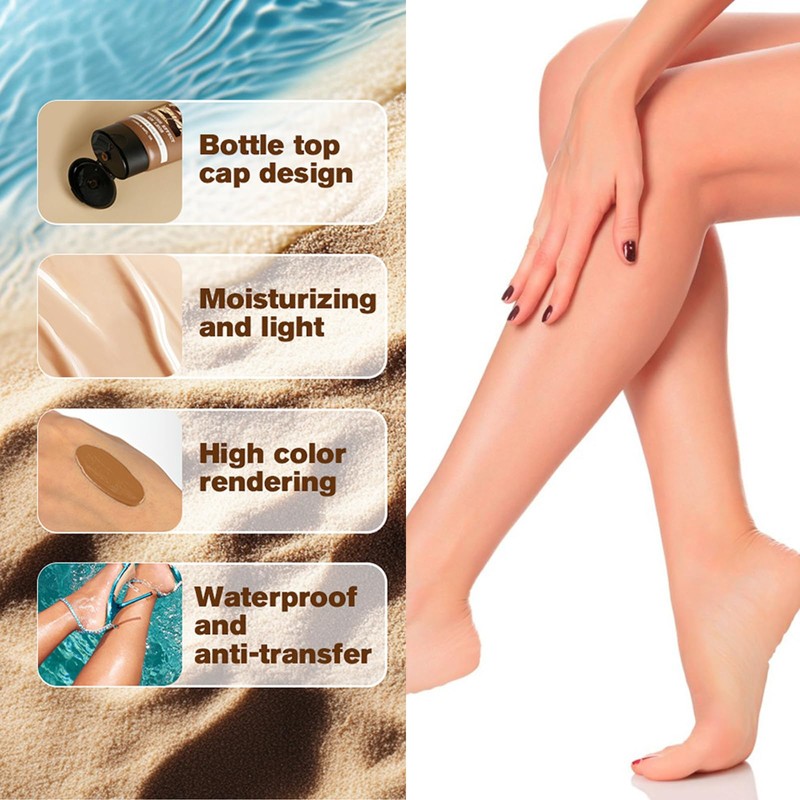 Leg Makeup Waterproof No Transfer Vein Cover up Make Up