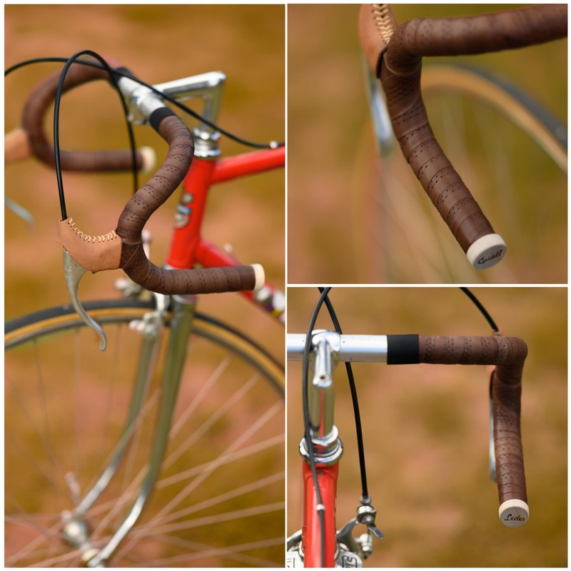 Gusti Genuine Leather Handlebar Tape Bicycle – Fausto C. 200