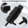 1 Pack Windshield Washer Pump, Car Cleaning Fluid Pump Genuine