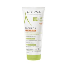 ADERMA, Exomega Control Crema Emoliente, Para Piel Seca o con Tendencia Atópica, 200 ml