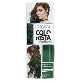 L'Oreal Paris Colorista Washout Green Semi-Permanent Hair Dye 80ml