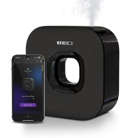 MEIDI Smart Bluetooth Aromatherapy Machine, hvac scent diffuser waterless Essential Oil Diffuser, APP Control, Suitable for Home, Office, Hotel, Yoga spa