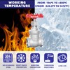 2" NPT Stainless Steel Gate Valve, Heavy Duty Female x