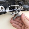 Wire tension rope for pool tarpaulins, diameter 2 mm, length