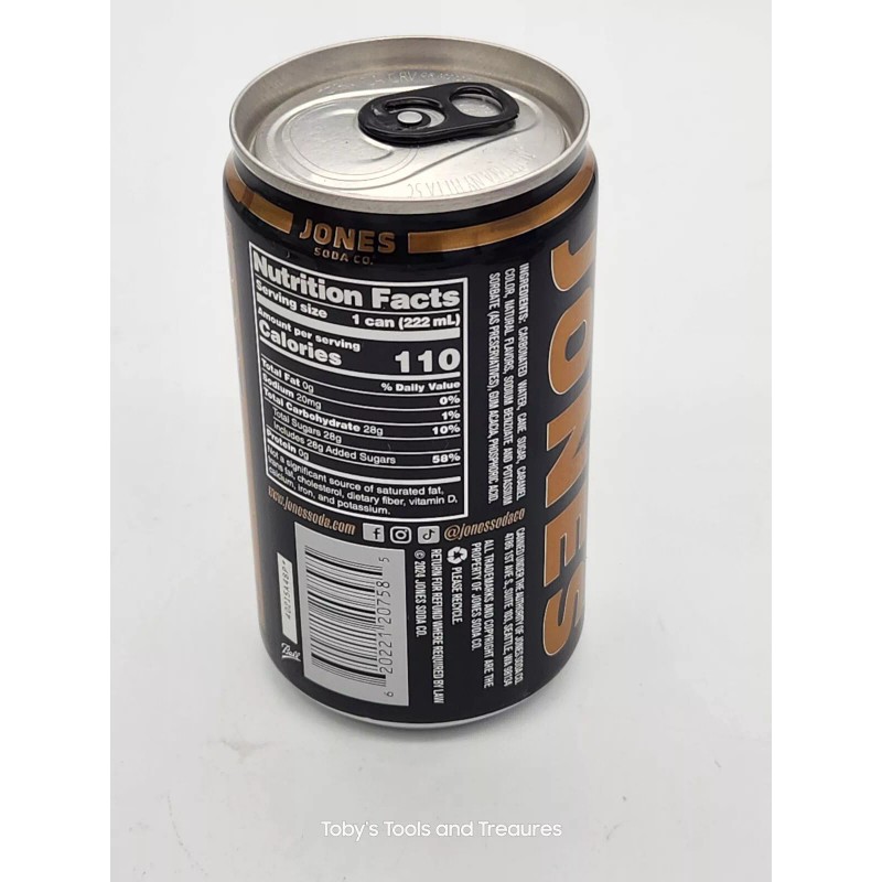 Jones Soda Company 2024 Jones Cane Sugar Soda Can Root