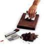 Chocolate Shaver and Grater, Angled - Rounded