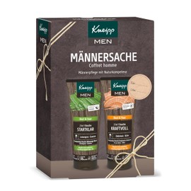 Kneipp Gift Set Men's Thing, 2 in 1 Men's Showers by Kneipp in Original Size, Wellness Gift for Men, Kneipp Men: Men's Care with Nature Competence, 2 x 200 ml