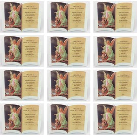 (Oracion) Angel DE LA GUARDA/Guardian Angel for Table and Wall(para MESA O PARED) 6"x 4" 12 PCS