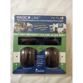 Magic-Link Magic Link TV-TLA Wireless Transmit Audio Video to Any Room Sender Receiver ML3