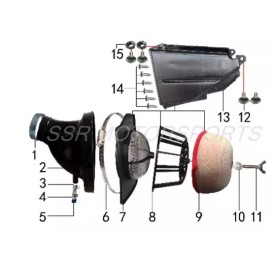 SSR OEM Factory Air Filter SR150 SR189 A00310-14-00 2020 2021 2022
