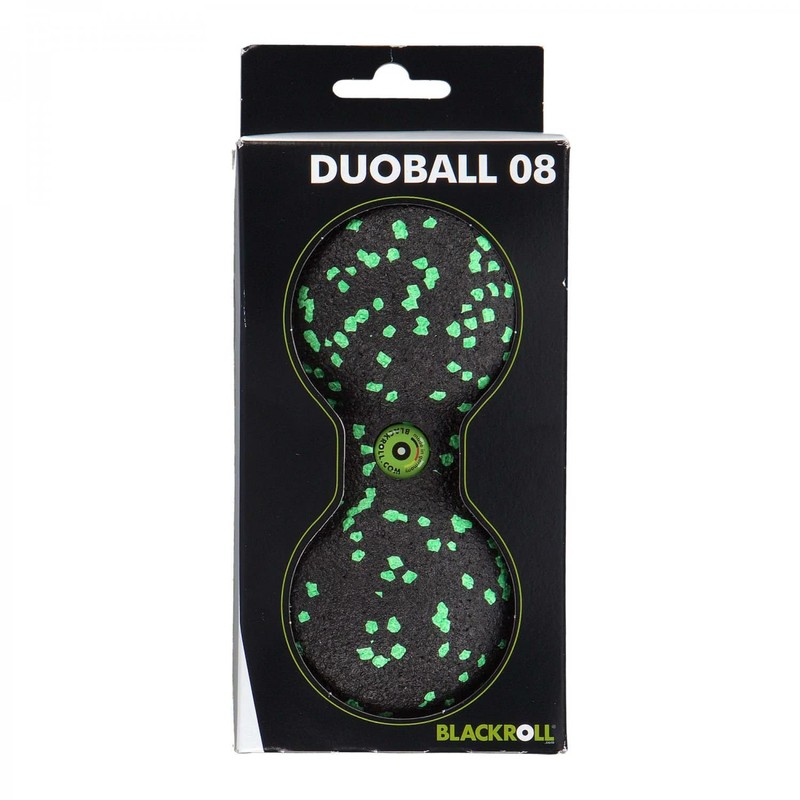 BLACKROLL DuoBall Schwarz/Grün 12 cm