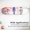Skateboard Wall Mount Clear Acrylic Storage Display Deck Skateboard Wall