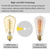 12V LED Edison Bulbs 40W Equivalent, Low Voltage 4W Vintage