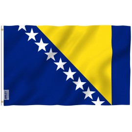 Anley Fly Breeze 3x5 Ft Bosnia and Herzegovina flag - Bosnia-Herzego