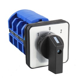 BOJACK Universal Rotary Changeover Switch SZW26-63 660V 63A 3 Position 3 Phase