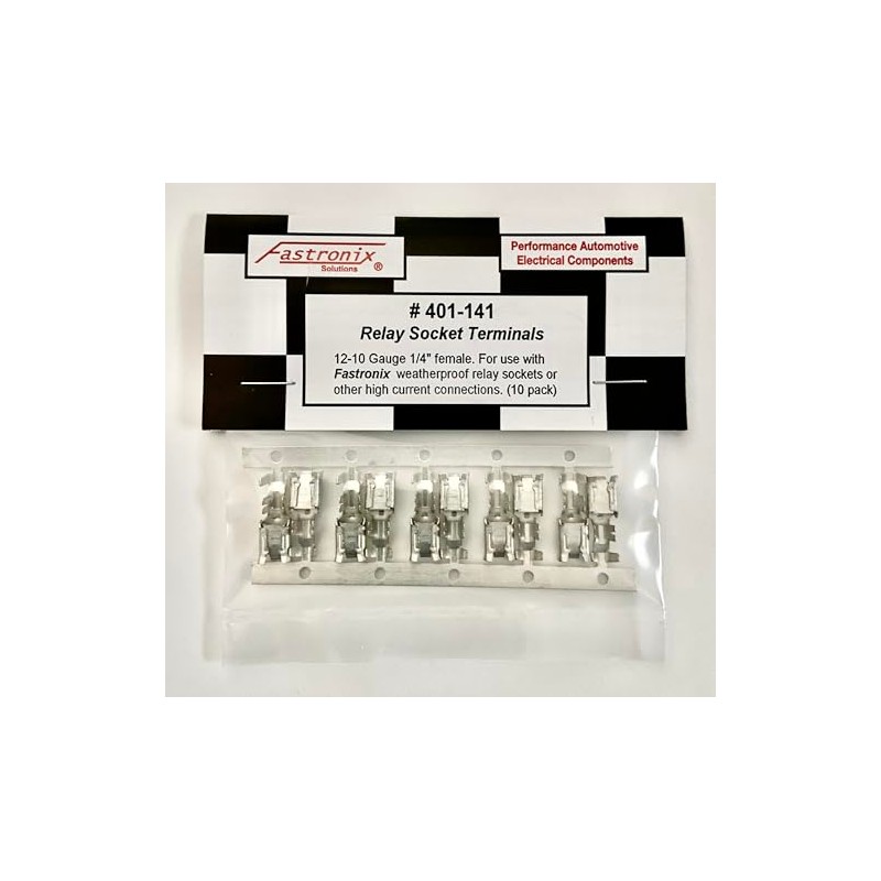 Fastronix Weatherproof Relay Terminals 12-10 Gauge 10 Pack