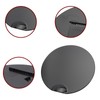 Gas Cap Door Tank Fuel Cover Cap Fits for Ford